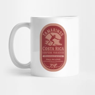 Tamarindo Costa Rica Surf  Vintage Mug